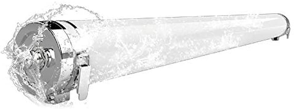 Réglette LED étanche claire (60cm 2700 Lumens 4000K) Blanc - Voltman
