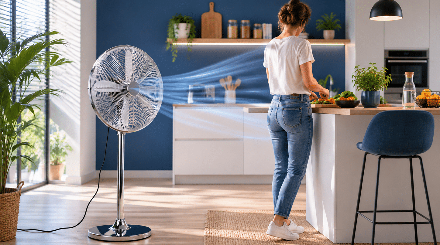 ventilateur sur pied Voltman