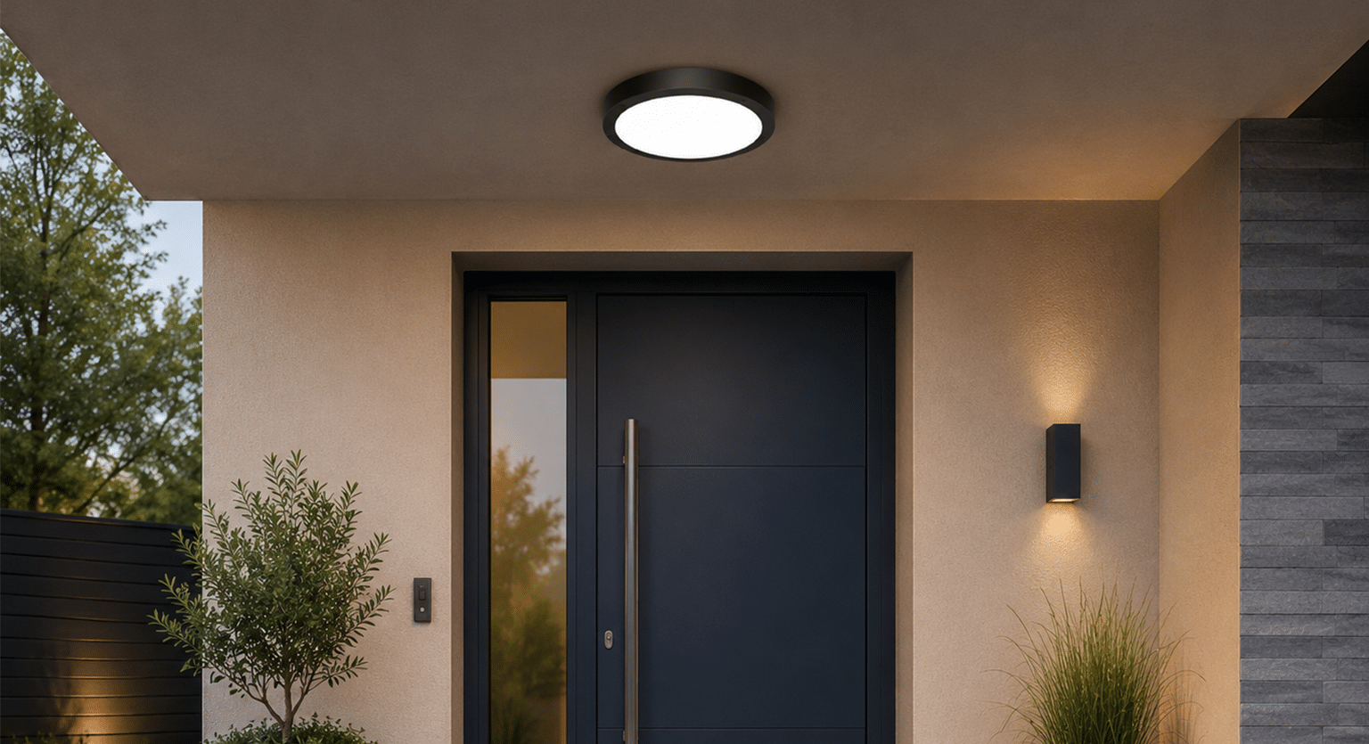 Plafonnier extérieur LED Voltman